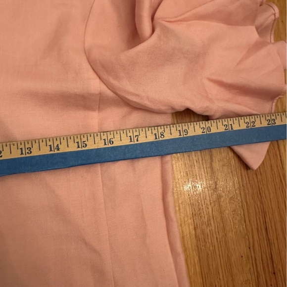 Club Monaco Hatleth Ruffle sleeve Top Size M (j6j - Picture 10 of 11